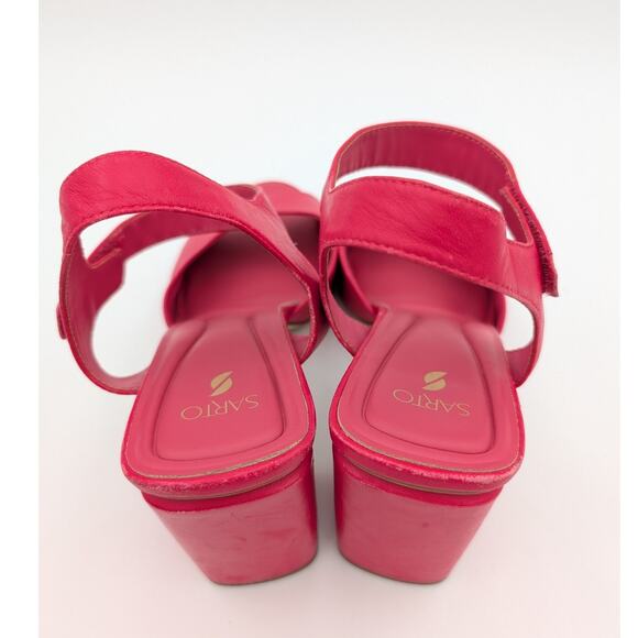 Sarto by Franco Sarto Flexa Natalie Dress Sandals Women's Pink Size US11M EU42 - Picture 6 of 15